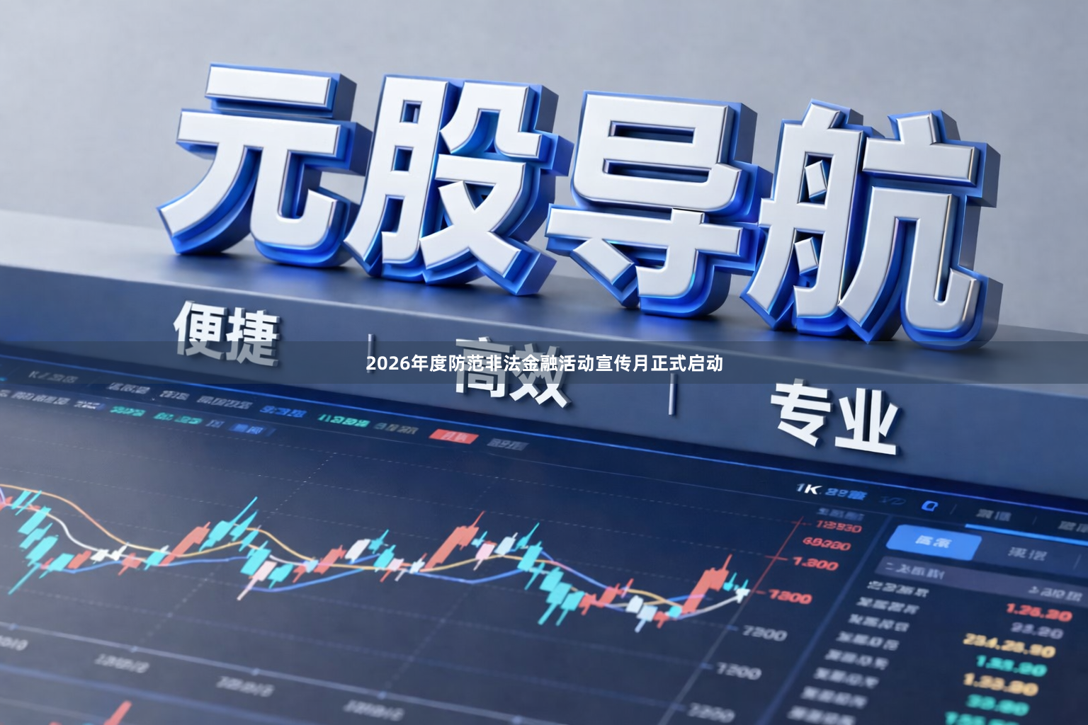 2026年度防范非法金融活动宣传月正式启动