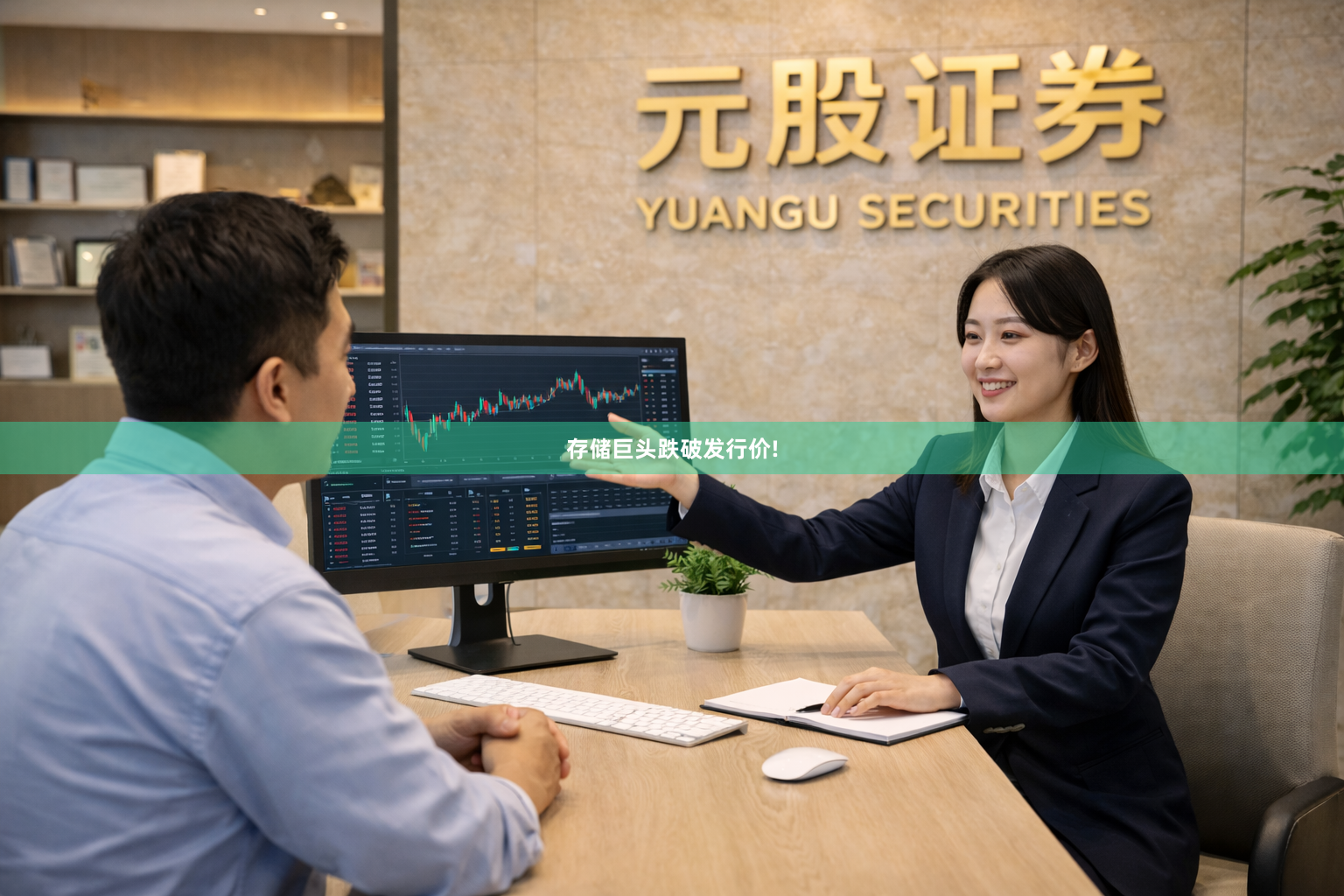 存储巨头跌破发行价!